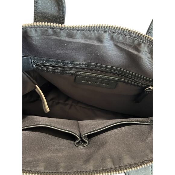 BOC Born Concepts Gray Faux Leather Shoulder/Crossbody Convertible Bag Travel - Picture 3 of 7